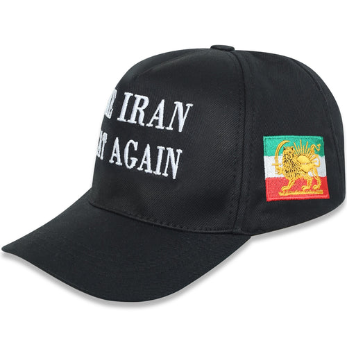 Black MIGA adjustable cap Lion and Sun